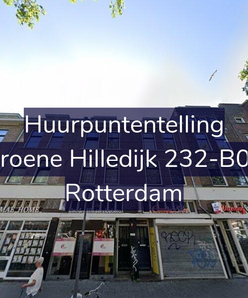 Foto gevel Huurpuntentelling voor Groene Hilledijk 232-B02, Rotterdam