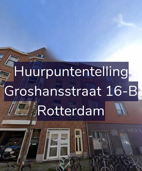 Foto gevel Huurpuntentelling voor Groshansstraat 16-B, Rotterdam