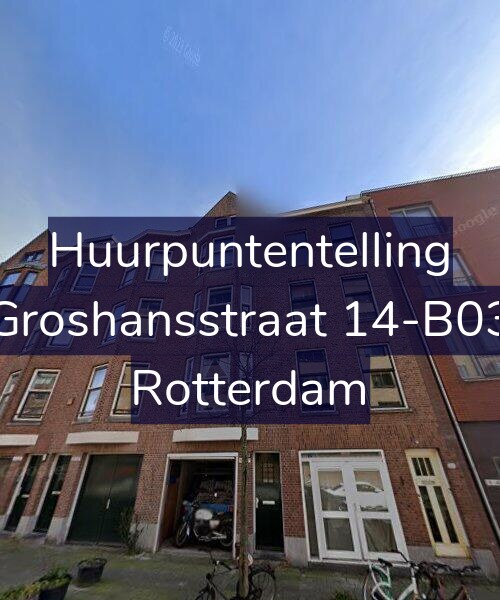 Foto gevel Huurpuntentelling voor Groshansstraat 14-B03, Rotterdam