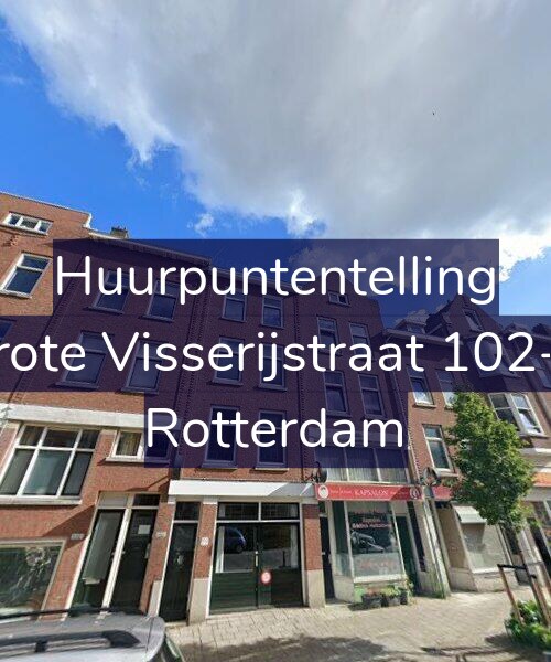 Foto gevel Huurpuntentelling voor Grote Visserijstraat 102-A, Rotterdam