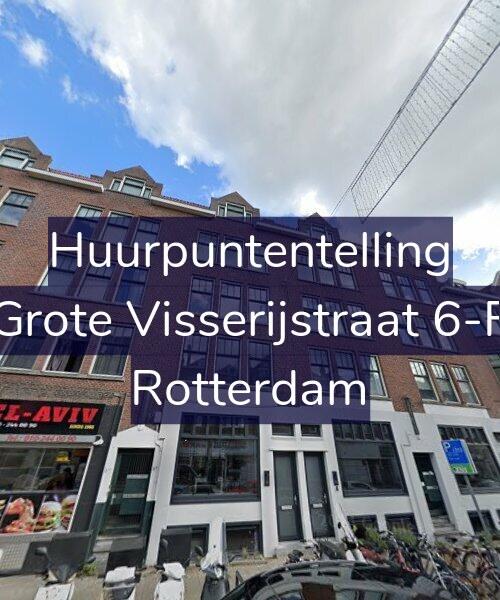 Foto gevel Huurpuntentelling voor Grote Visserijstraat 6-F, Rotterdam