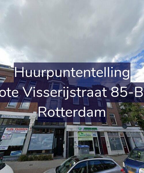 Foto gevel Huurpuntentelling voor Grote Visserijstraat 85-B01, Rotterdam
