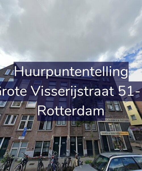 Foto gevel Huurpuntentelling voor Grote Visserijstraat 51-B, Rotterdam