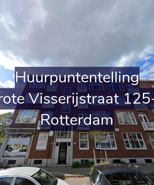 Foto gevel Huurpuntentelling voor Grote Visserijstraat 125-B, Rotterdam
