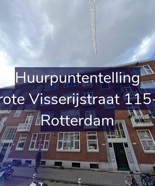 Foto gevel Huurpuntentelling voor Grote Visserijstraat 115-C, Rotterdam
