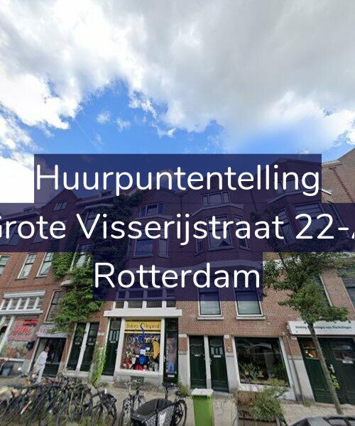 Foto gevel Huurpuntentelling voor Grote Visserijstraat 22-A, Rotterdam