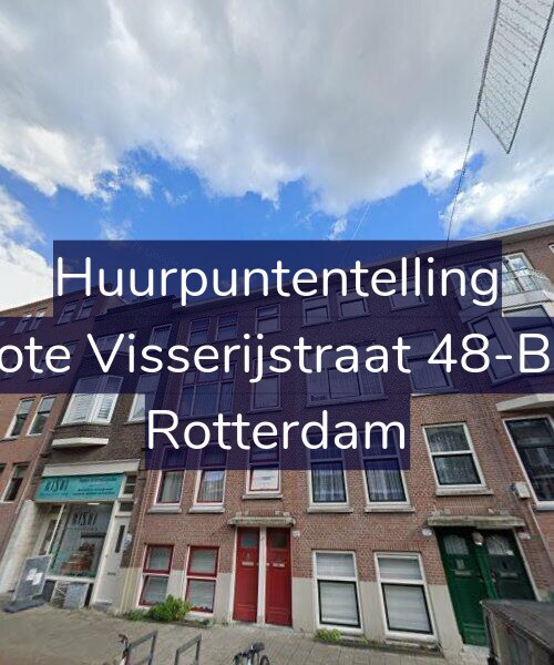 Foto gevel Huurpuntentelling voor Grote Visserijstraat 48-B02, Rotterdam