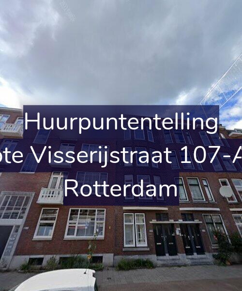 Foto gevel Huurpuntentelling voor Grote Visserijstraat 107-A01, Rotterdam