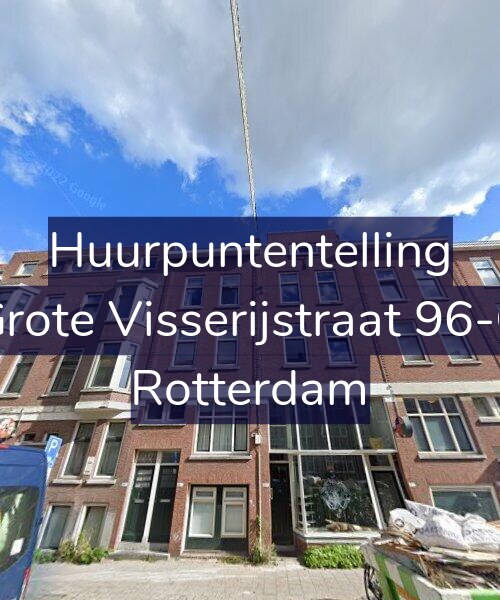 Foto gevel Huurpuntentelling voor Grote Visserijstraat 96-C, Rotterdam