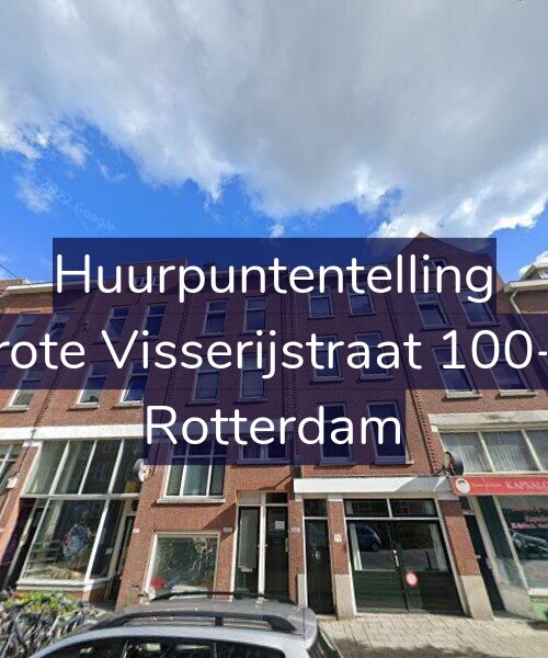 Foto gevel Huurpuntentelling voor Grote Visserijstraat 100-A, Rotterdam