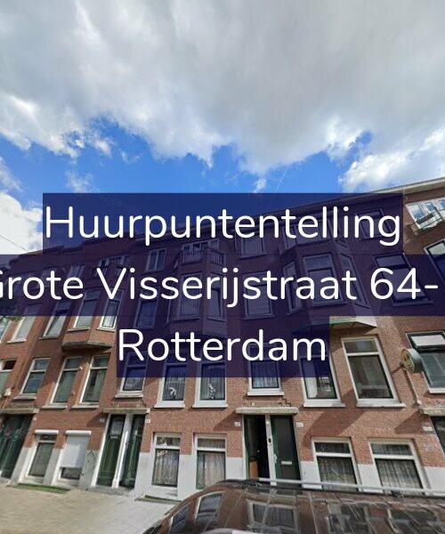 Foto gevel Huurpuntentelling voor Grote Visserijstraat 64-B, Rotterdam