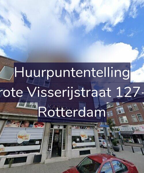 Foto gevel Huurpuntentelling voor Grote Visserijstraat 127-C, Rotterdam