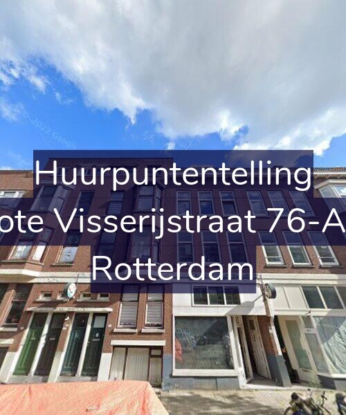 Foto gevel Huurpuntentelling voor Grote Visserijstraat 76-A02, Rotterdam