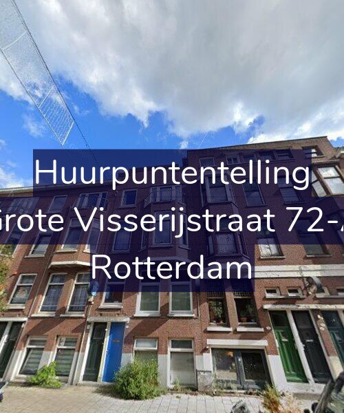 Foto gevel Huurpuntentelling voor Grote Visserijstraat 72-A, Rotterdam