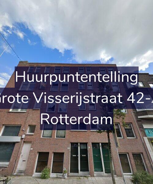 Foto gevel Huurpuntentelling voor Grote Visserijstraat 42-A, Rotterdam