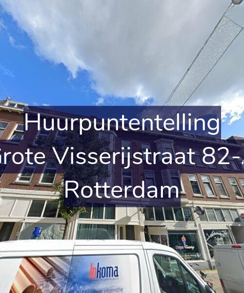 Foto gevel Huurpuntentelling voor Grote Visserijstraat 82-A, Rotterdam
