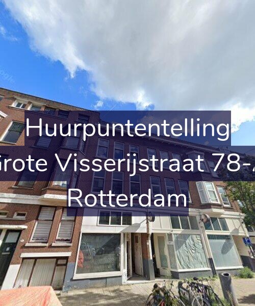 Foto gevel Huurpuntentelling voor Grote Visserijstraat 78-A, Rotterdam