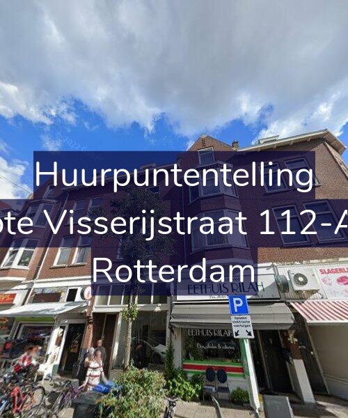 Foto gevel Huurpuntentelling voor Grote Visserijstraat 112-A01, Rotterdam