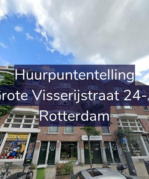 Foto gevel Huurpuntentelling voor Grote Visserijstraat 24-A, Rotterdam