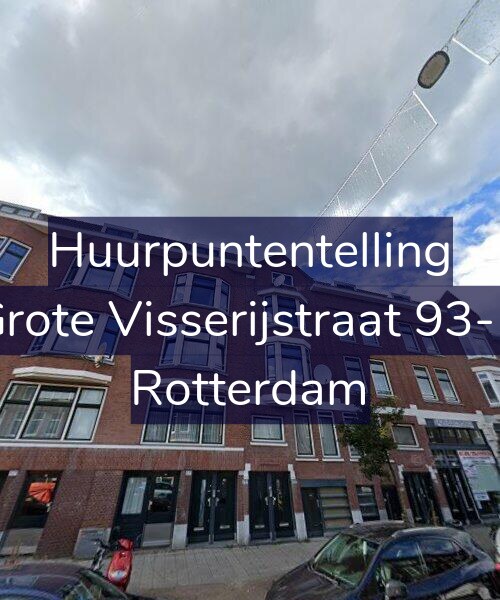 Foto gevel Huurpuntentelling voor Grote Visserijstraat 93-B, Rotterdam