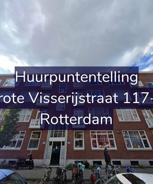 Foto gevel Huurpuntentelling voor Grote Visserijstraat 117-B, Rotterdam