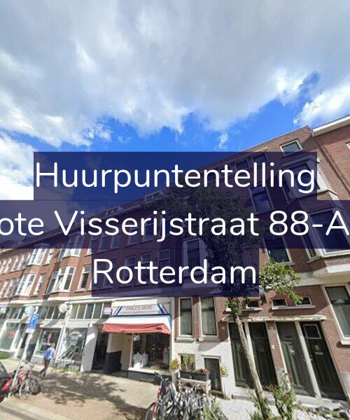 Foto gevel Huurpuntentelling voor Grote Visserijstraat 88-A01, Rotterdam
