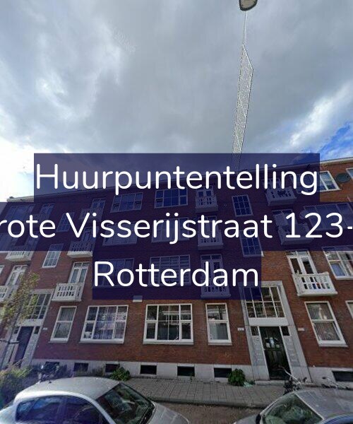 Foto gevel Huurpuntentelling voor Grote Visserijstraat 123-C, Rotterdam