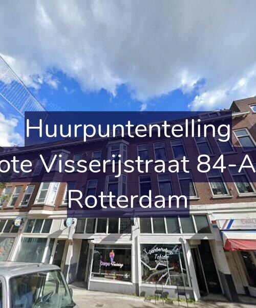 Foto gevel Huurpuntentelling voor Grote Visserijstraat 84-A01, Rotterdam