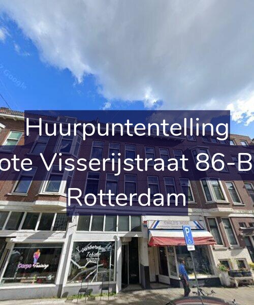Foto gevel Huurpuntentelling voor Grote Visserijstraat 86-B02, Rotterdam