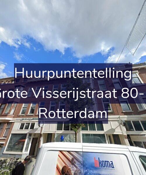 Foto gevel Huurpuntentelling voor Grote Visserijstraat 80-B, Rotterdam