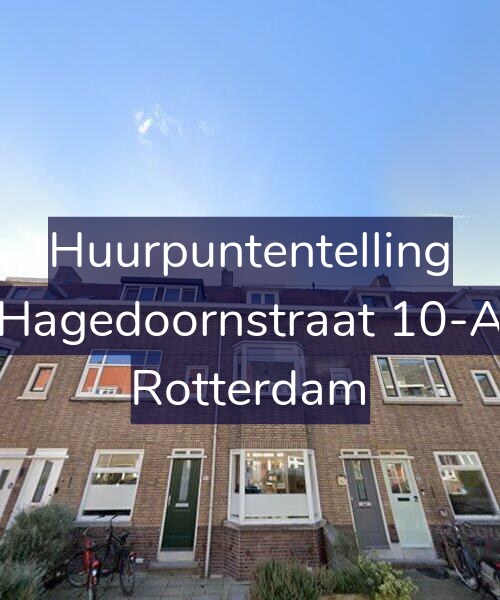Foto gevel Huurpuntentelling voor Hagedoornstraat 10-A, Rotterdam