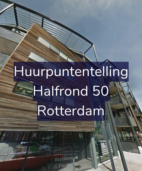 Foto gevel Huurpuntentelling voor Halfrond 50, Rotterdam