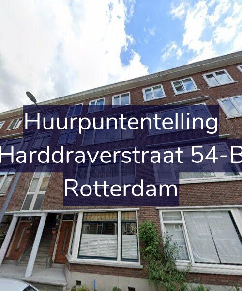 Foto gevel Huurpuntentelling voor Harddraverstraat 54-B, Rotterdam