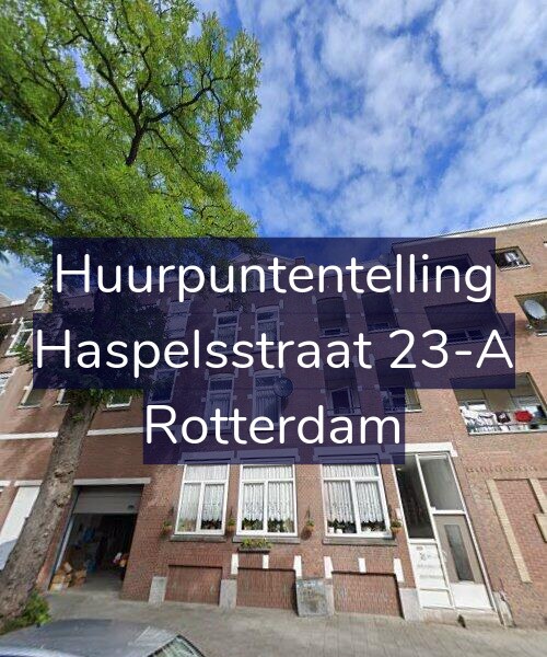 Foto gevel Huurpuntentelling voor Haspelsstraat 23-A, Rotterdam