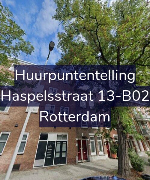 Foto gevel Huurpuntentelling voor Haspelsstraat 13-B02, Rotterdam