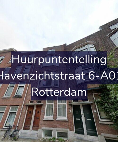Foto gevel Huurpuntentelling voor Havenzichtstraat 6-A01, Rotterdam