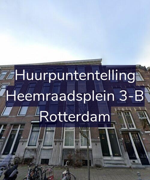 Foto gevel Huurpuntentelling voor Heemraadsplein 3-B, Rotterdam
