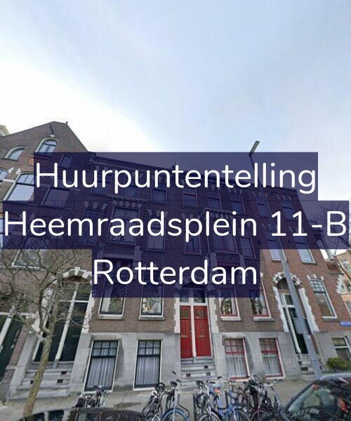 Foto gevel Huurpuntentelling voor Heemraadsplein 11-B, Rotterdam