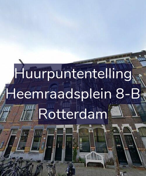 Foto gevel Huurpuntentelling voor Heemraadsplein 8-B, Rotterdam
