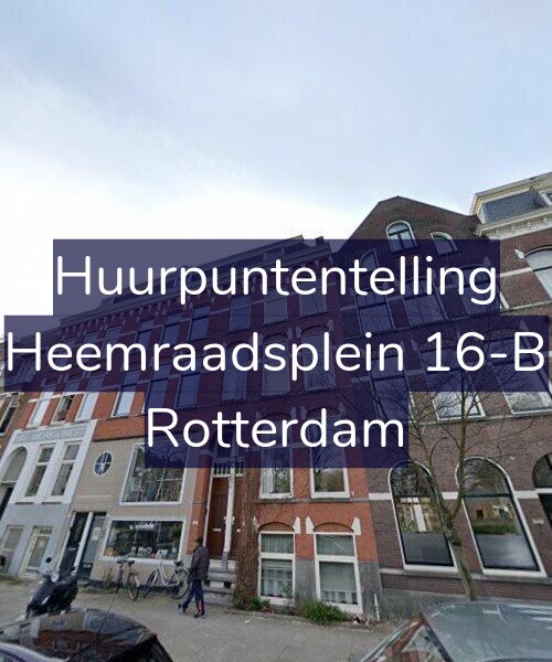 Foto gevel Huurpuntentelling voor Heemraadsplein 16-B, Rotterdam