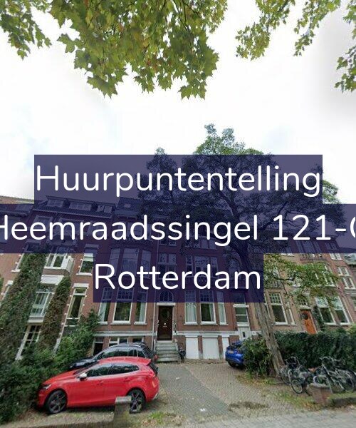 Foto gevel Huurpuntentelling voor Heemraadssingel 121-C, Rotterdam