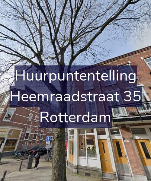 Foto gevel Huurpuntentelling voor Heemraadstraat 35, Rotterdam