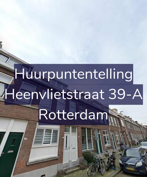 Foto gevel Huurpuntentelling voor Heenvlietstraat 39-A, Rotterdam
