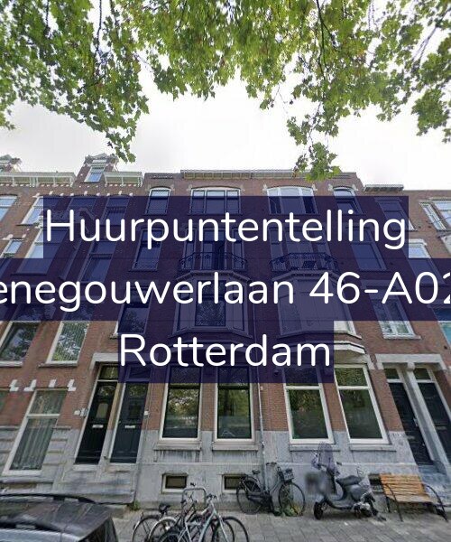 Foto gevel Huurpuntentelling voor Henegouwerlaan 46-A02A, Rotterdam
