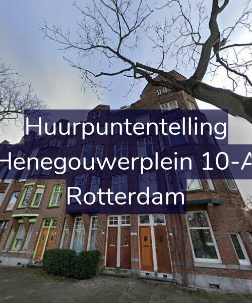 Foto gevel Huurpuntentelling voor Henegouwerplein 10-A, Rotterdam