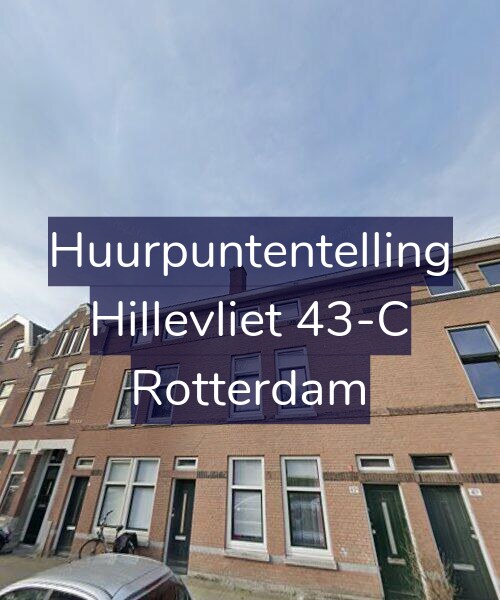Foto gevel Huurpuntentelling voor Hillevliet 43-C, Rotterdam