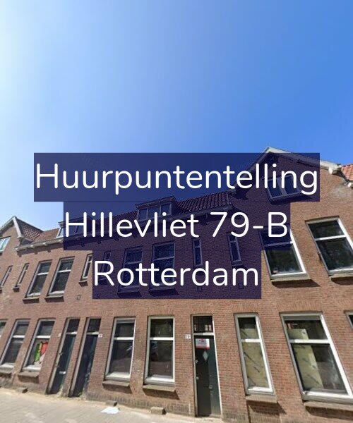 Foto gevel Huurpuntentelling voor Hillevliet 79-B, Rotterdam
