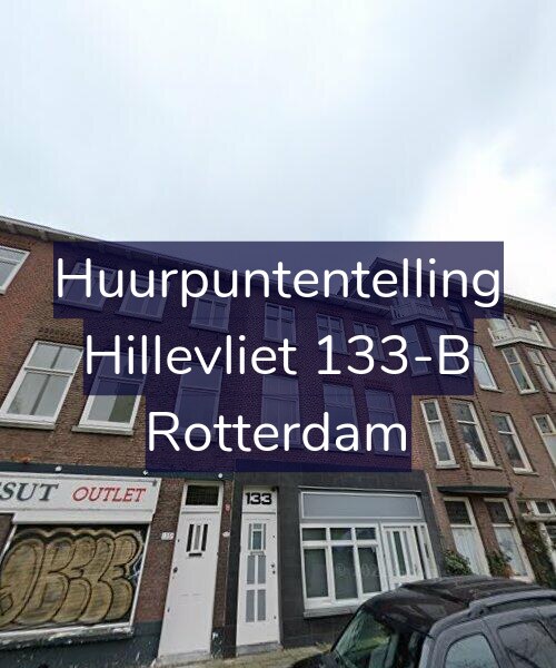 Foto gevel Huurpuntentelling voor Hillevliet 133-B, Rotterdam