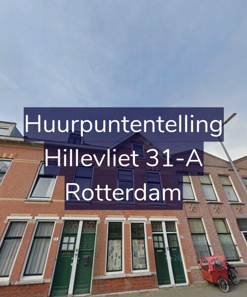 Foto gevel Huurpuntentelling voor Hillevliet 31-A, Rotterdam