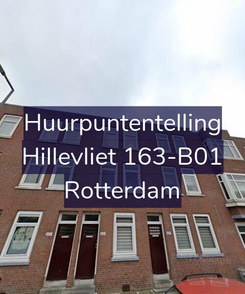 Foto gevel Huurpuntentelling voor Hillevliet 163-B01, Rotterdam